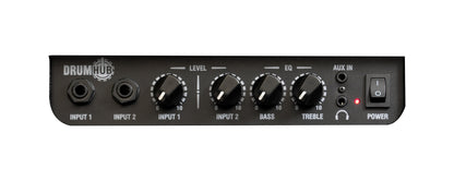 Ampli pour batterie électronique et multipads 40W, HP 8" Custom coaxial + tweeter 2", conception bass reflex, 2 canaux, noir