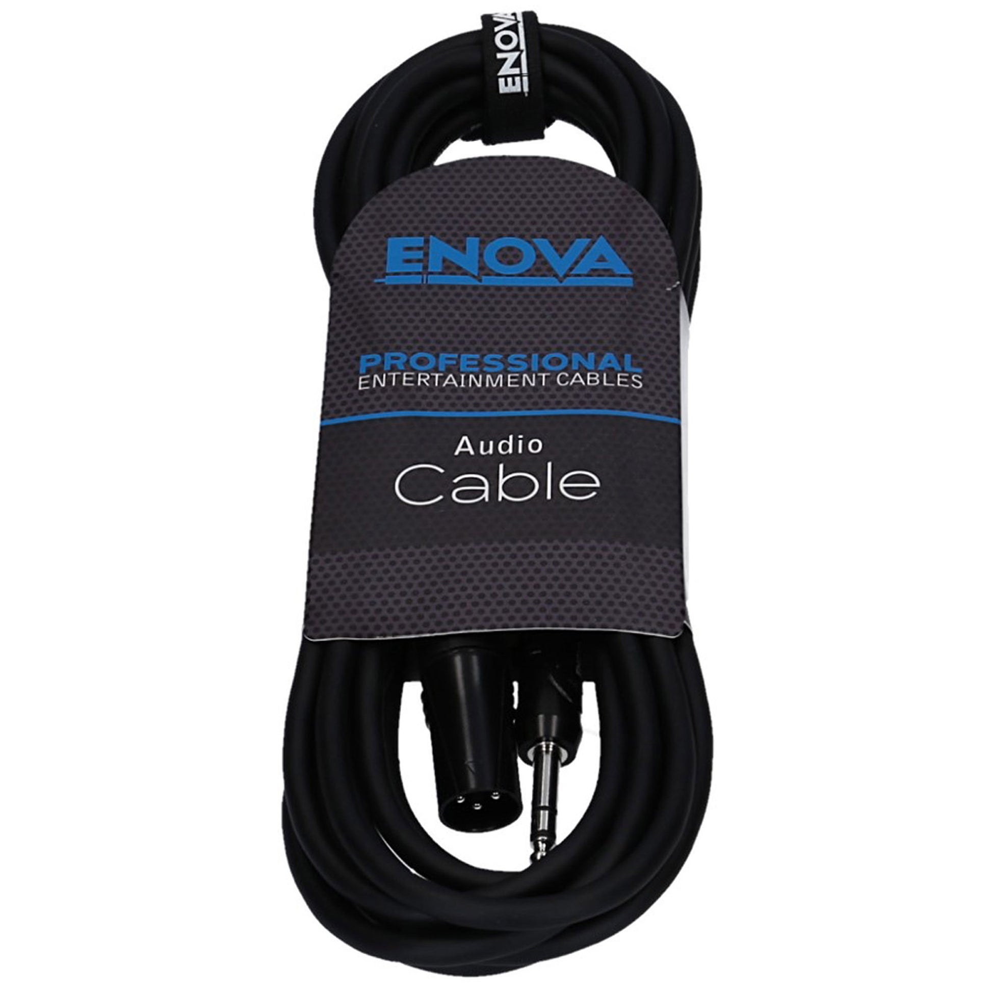 Câble micro XLR mâle/Jack stéréo, 3 mètres, noir