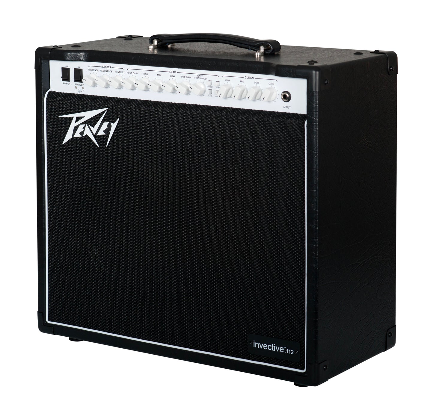 Ampli à lampes 20W, HP 1x 12", 2 canaux, EQ 3 bandes, sortie DI, développé en collaboration avec Misha Mansoor, finition noir