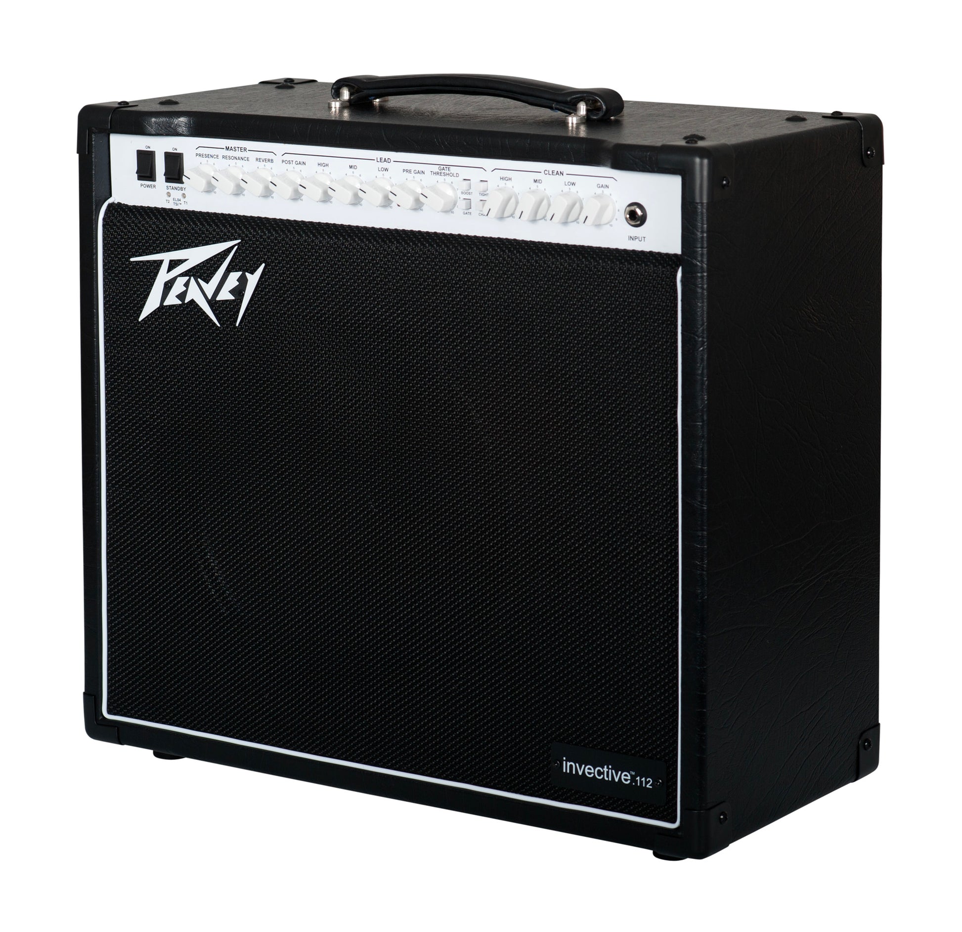 Ampli à lampes 20W, HP 1x 12", 2 canaux, EQ 3 bandes, sortie DI, développé en collaboration avec Misha Mansoor, finition noir