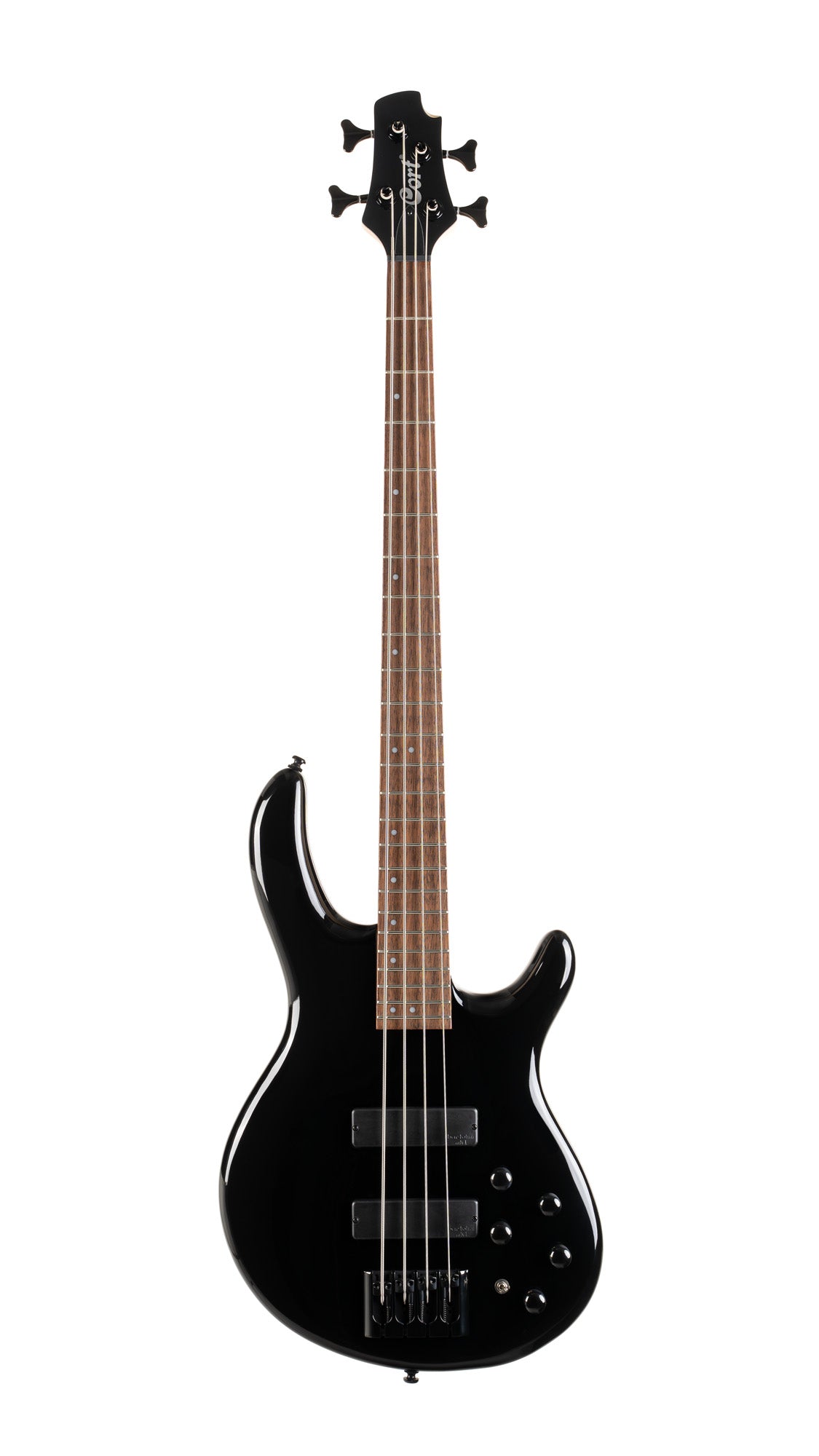 C4 Deluxe, corps peuplier, micros Bartolini MK-1 et préampli Markbass MB-1, noir