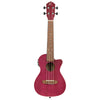 Ortega Ukulele Concert Electro Earth rouge rubis satiné