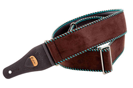 RIGHTON STRAPS YEEHAW-BR COURROIE VEGAN YEEHAW MARRON