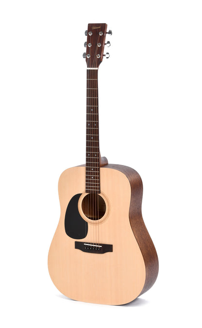 Modèle D-10L, Dreadnought, table épicéa Sitka, fond & éclisses acajou, touche laurier, modèle gaucher, naturel satiné