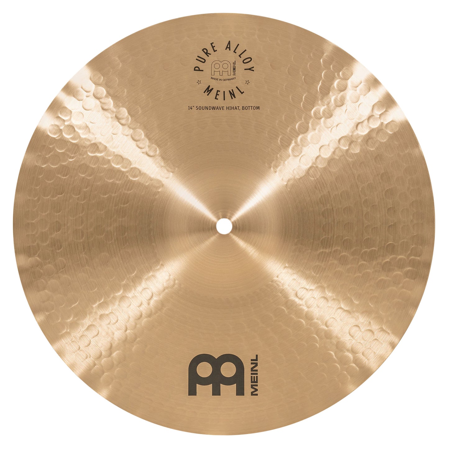 Hithat 14" Soundwave Meinl Pure Alloy fini Traditional martelé