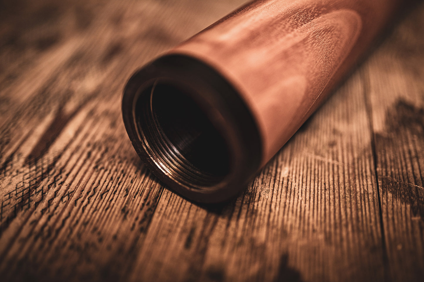 Didgeridoo Sliced ​​Pro. Accordage en Ré.