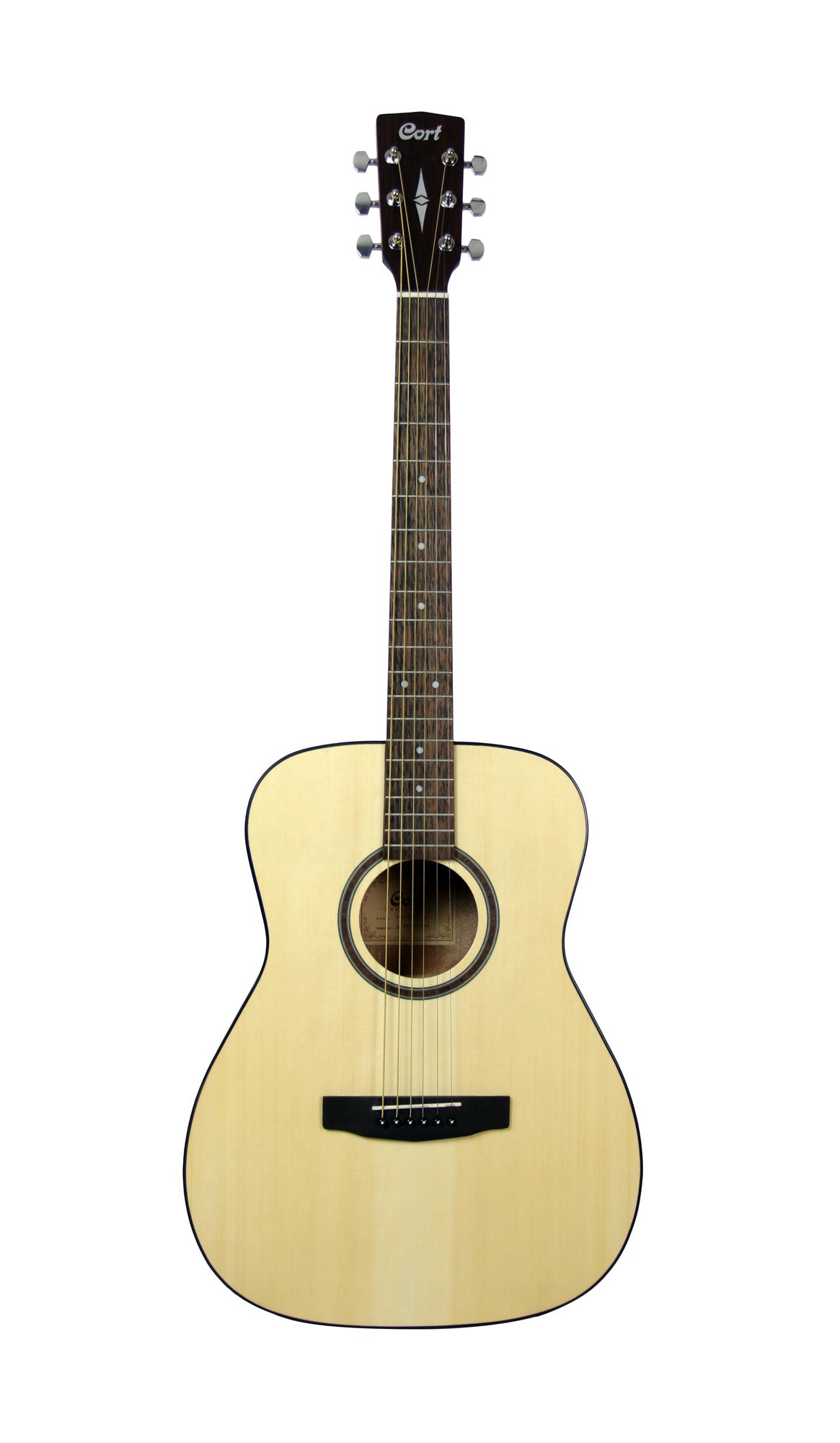AF550, forme Concert, table épicéa, fond & éclisses acajou, manche acajou, touche & chevalet merbau, naturel pores ouverts