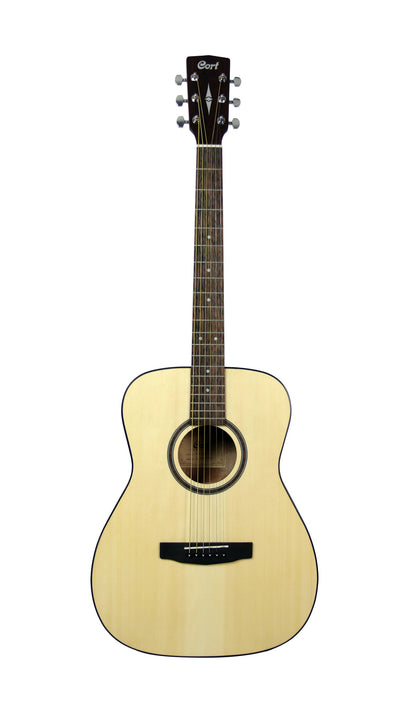 AF550, forme Concert, table épicéa, fond & éclisses acajou, manche acajou, touche & chevalet merbau, naturel pores ouverts