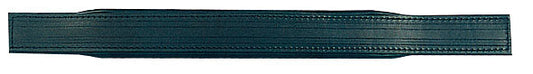 Courroie main gauche, cuir noir (L=55cm/l=5.5cm)