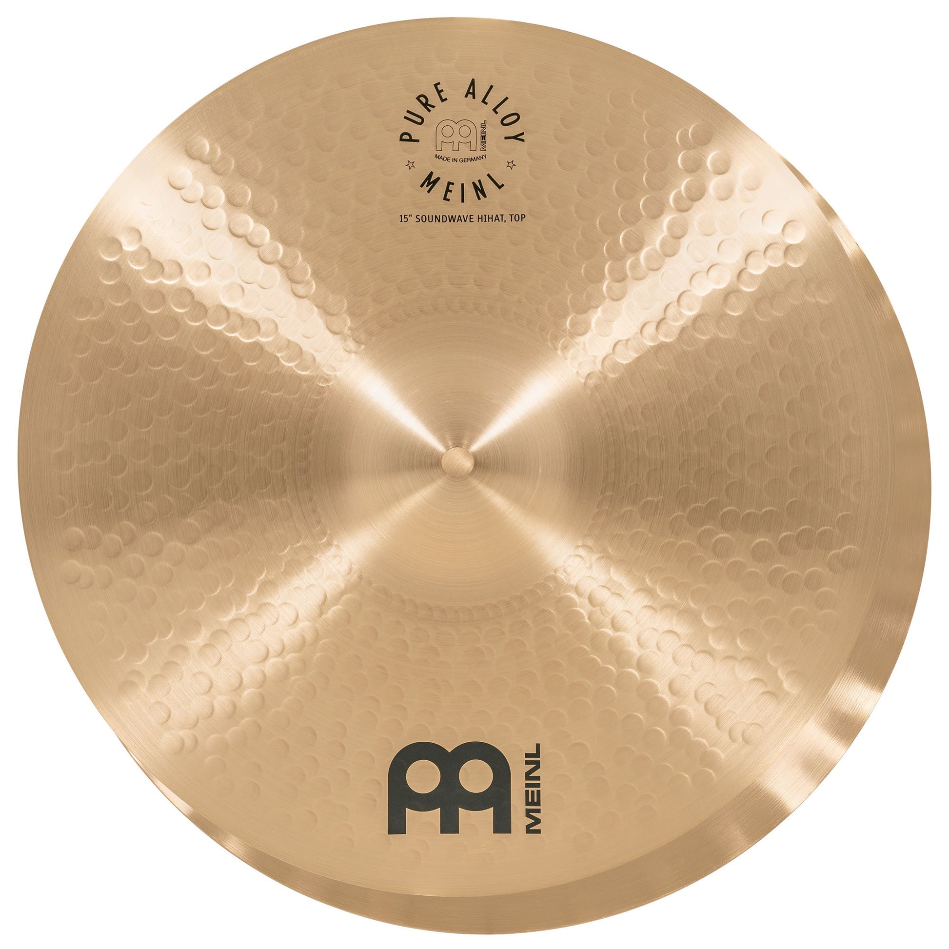 Hithat 15" Soundwave Meinl Pure Alloy fini Traditional martelé