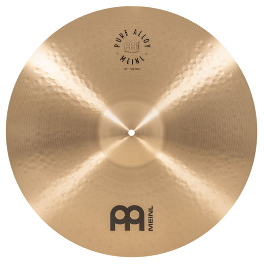 Thin Ride 20" Meinl Pure Alloy fini traditional martelé