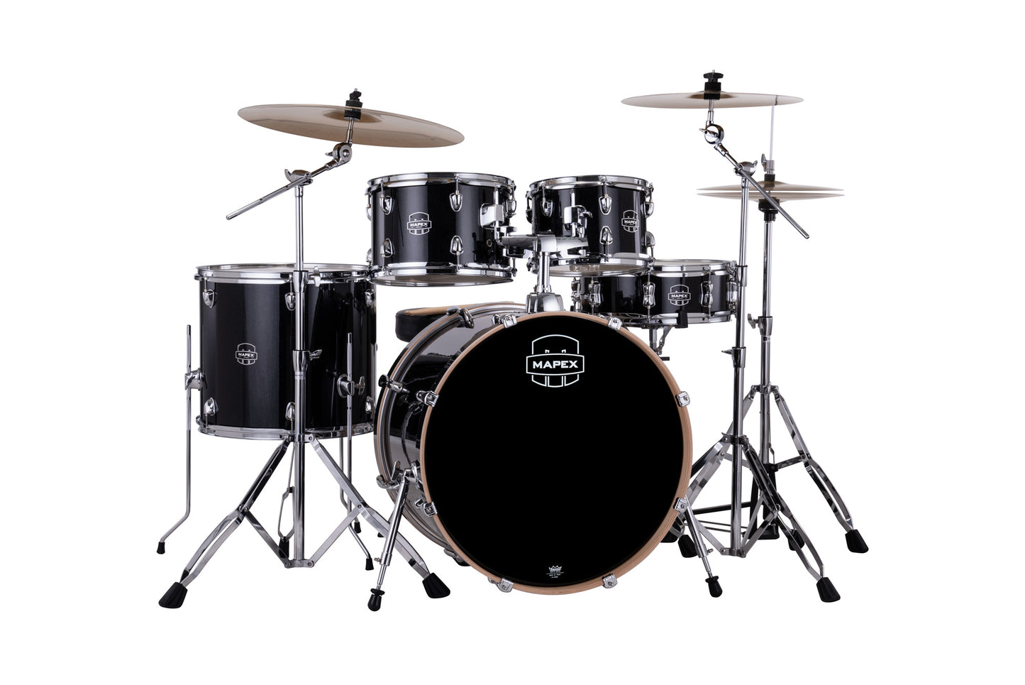 MAPEX VENUS POP ROCK 22 5F BLACK GALAXY