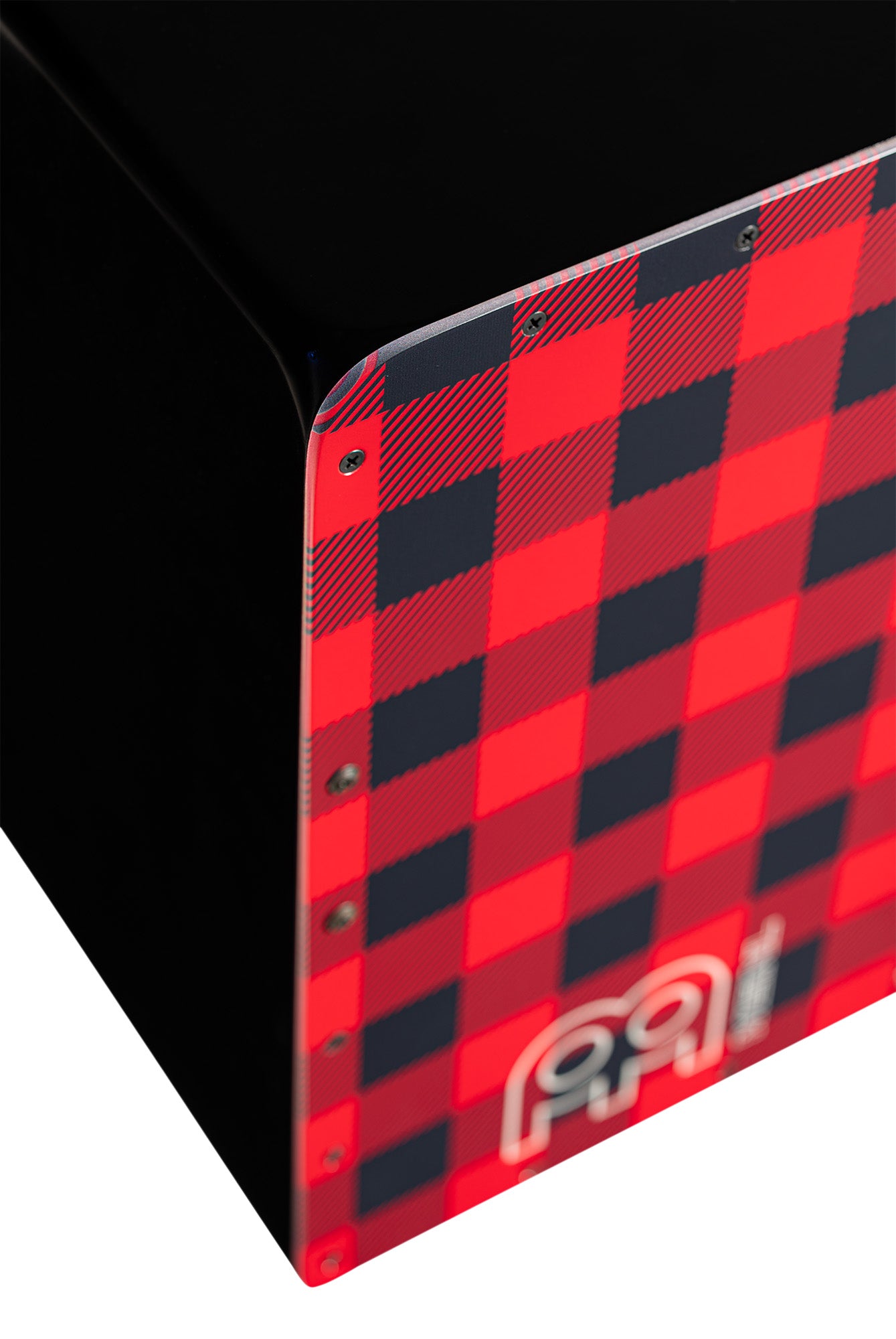 Cajon Meinl série Headliner finition Lumberjack à carreaux, timbres ajustables