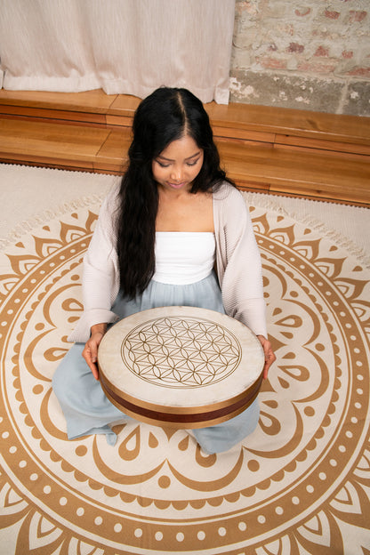 WAVE DRUM SONIC ENERGY 16" FLOWER OF LIF