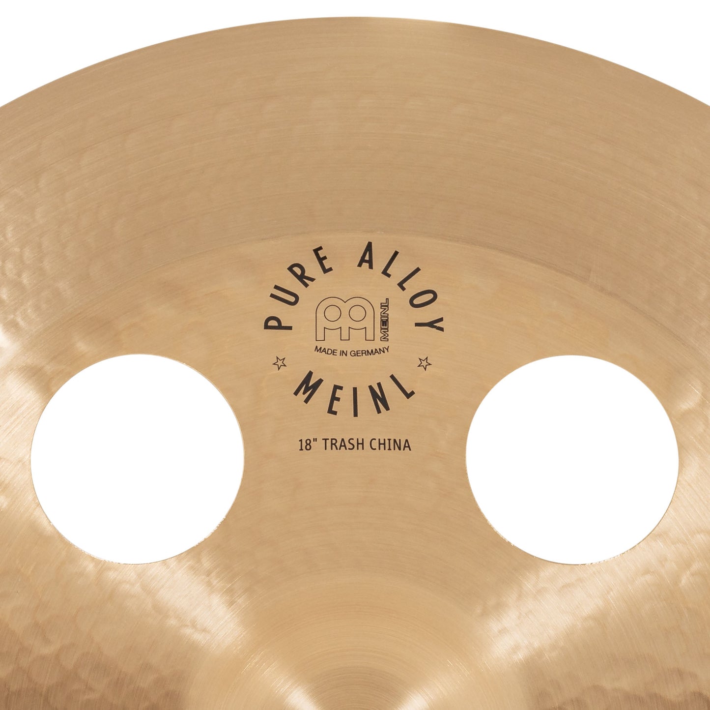 Trash China 18" Meinl Pure Alloy fini traditional