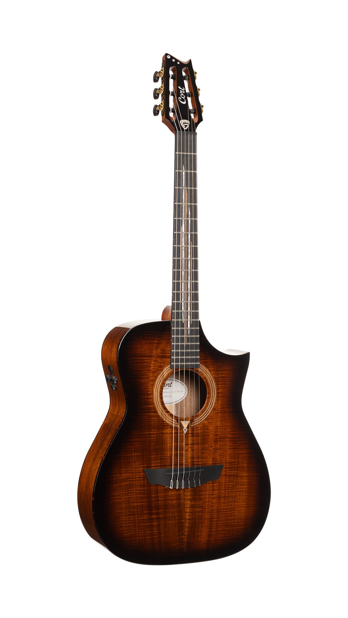 CORT LUXENY2-CBKB GUITARE LUXE NYLON 2 BKB