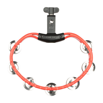 TAMBOURIN MEINL ABS DEMI-LUNE ROUGE