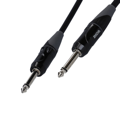 Câble instrument Jack/Jack, 1 mètre, noir