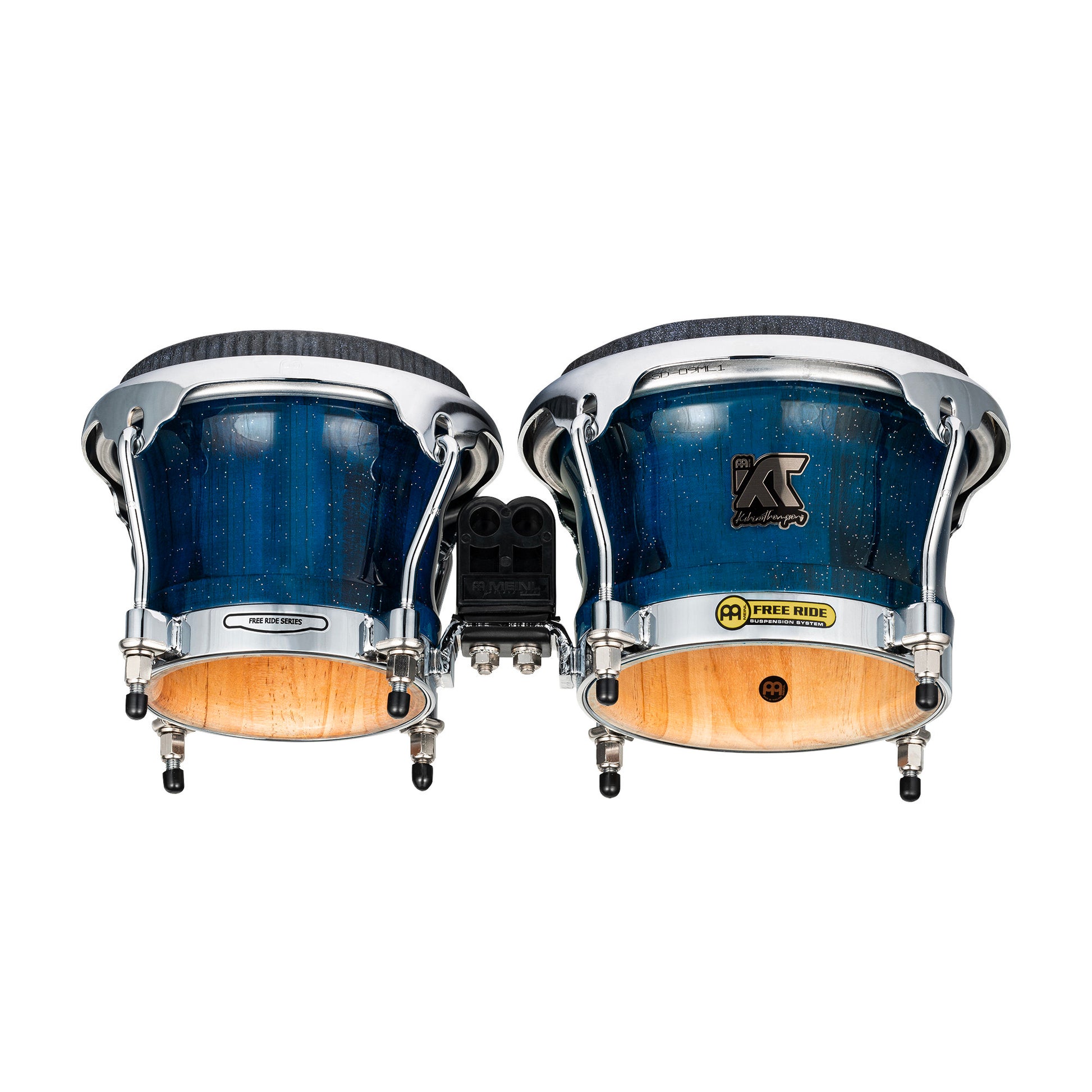 Paire bongos W. 'Kachiro' Thompson 7" & 8" 1/2