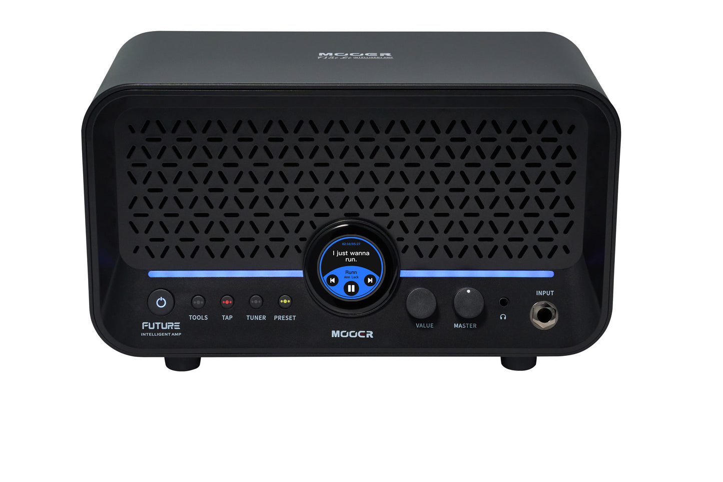 Ampli F15i, 15W, écran tactile, 55 modélisations d'amplis, 69 effets, batterie rechargeable, Bluetooth, USB-C, noir