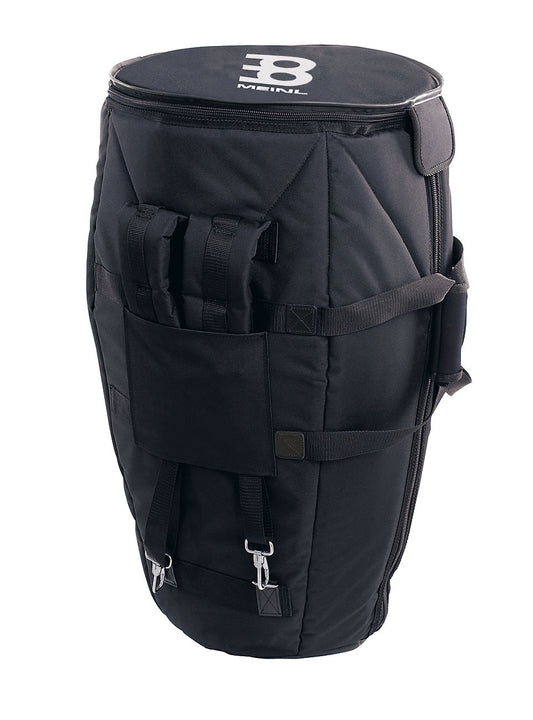 Housse conga 11", rembourrée 20 mm, fermeture éclair sur le côté, poche extérieure, 2 poignées, harnais rembourré, noir