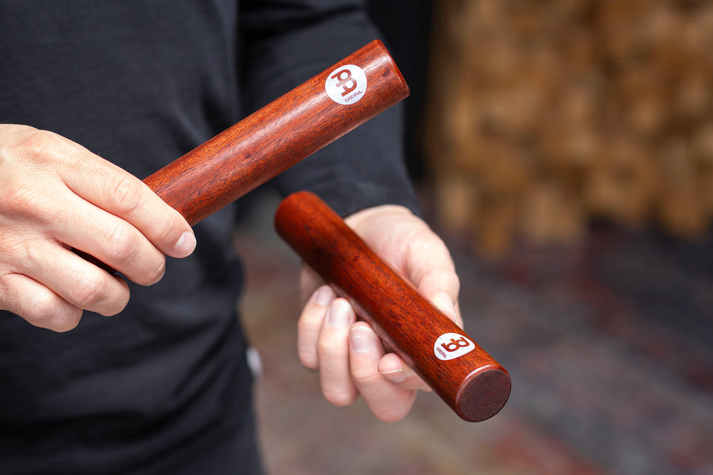 Claves en bois Meinl, noyer indien - CL4IW