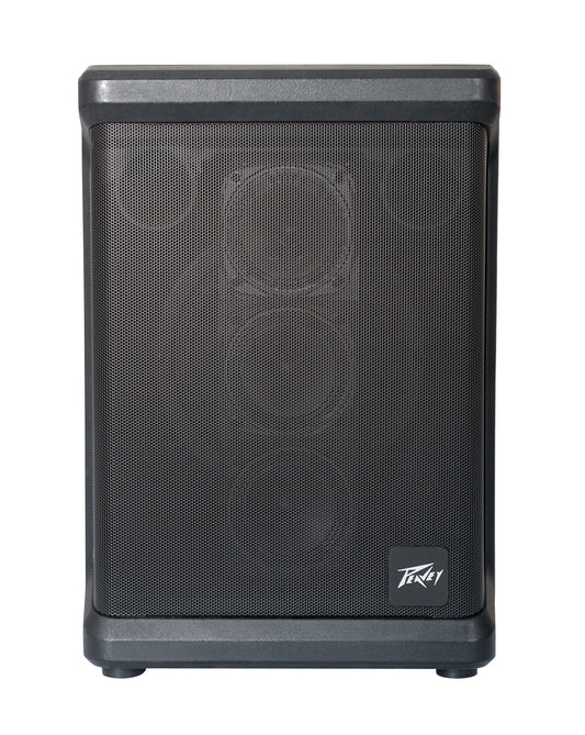 Système de sonorisation 90W, 3x tweeter 2,5", 1 woofer 6,5", 4 canaux, 2 entrées XLR, 2 entrées jack, Bluetooth, autonomie 10h