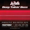 La Bella Jeu Cordes Basse Deep Talkin 4 Cordes 760FHB2