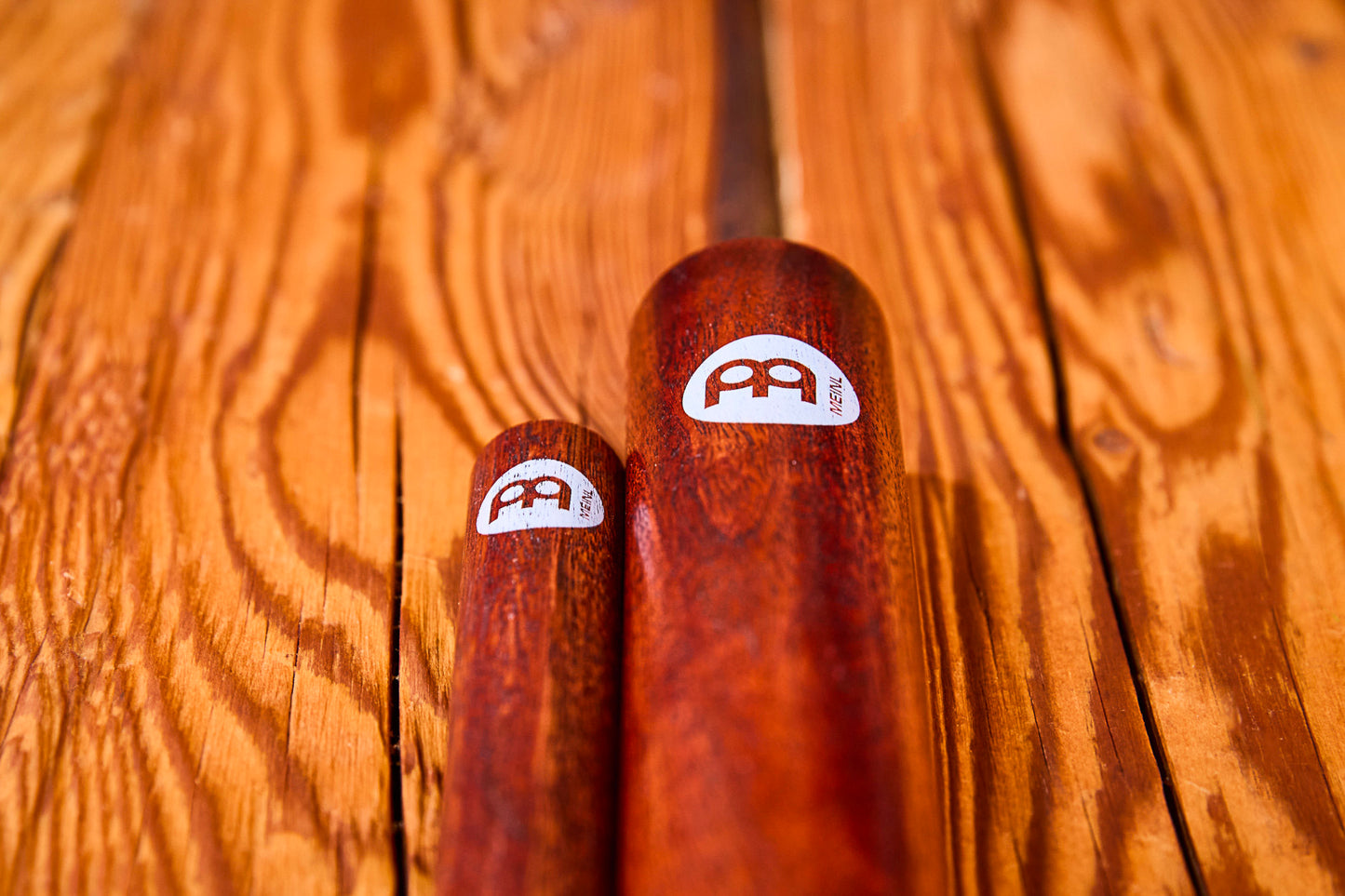 Paire de claves Meinl 8" et 7", bois dur naturel