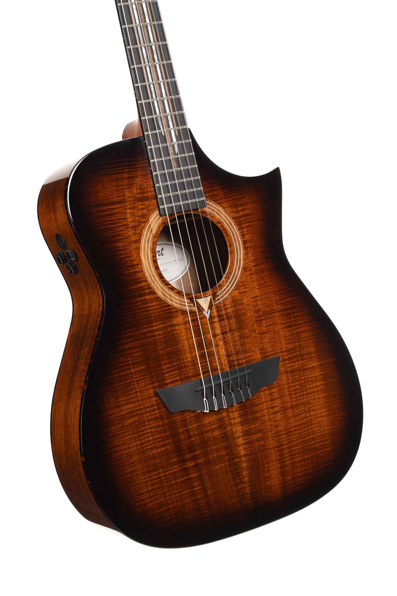 CORT LUXENY2-CBKB GUITARE LUXE NYLON 2 BKB