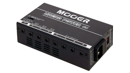 Alimentation MACRO POWER S8, alimentation pour pédales, 8 sorties, noir