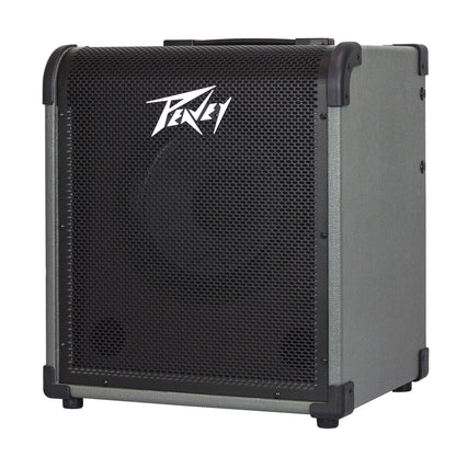Ampli basse électrique 60W , HP 1x 10" Premium, 1 contrôle de Volume, 1 contrôle de Gain, EQ 3 bandes, finition noir