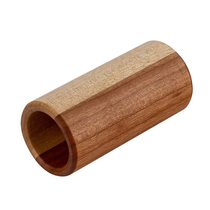 OWS-L, bottle neck bois Ortega, bouleau européen et cerisier européen, épaisseur large, longueur 60 mm, diamètre  21 mm, naturel
