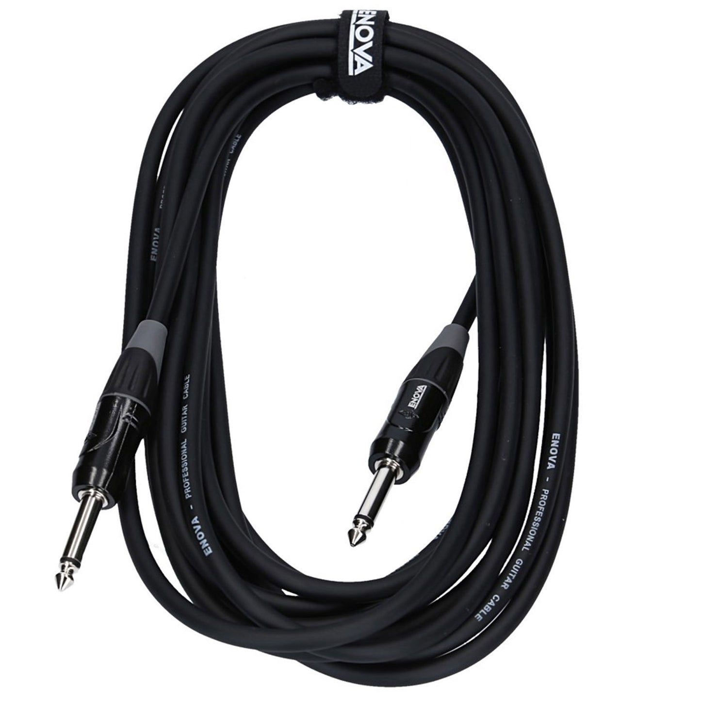 Câble instrument Jack/Jack, 1 mètre, noir