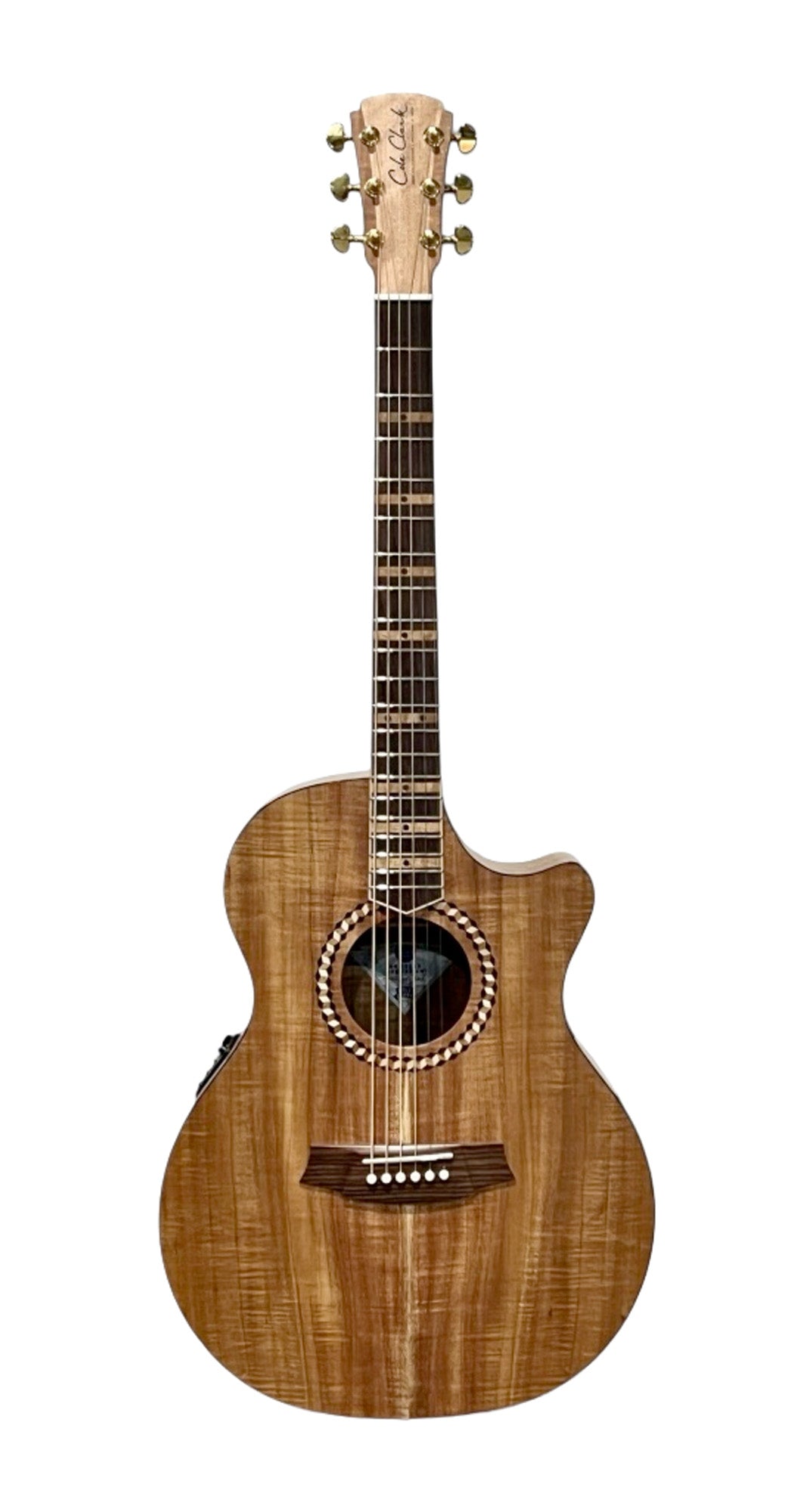 Studio Recording, Grand Auditorium pan coupé, EQ 3 voix PG3, table blackwood massif, f/e blackwood massif, étui tweed