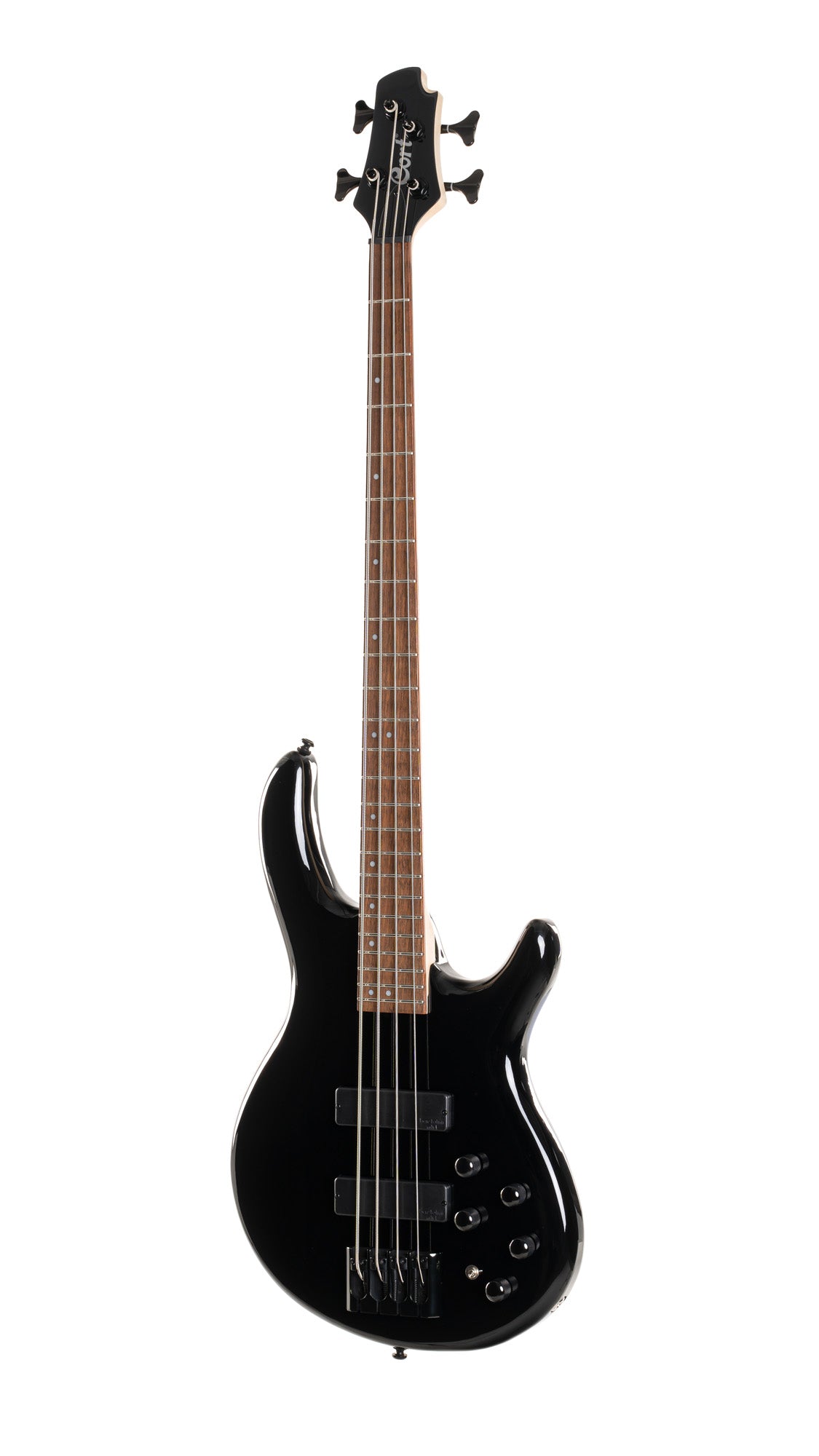 C4 Deluxe, corps peuplier, micros Bartolini MK-1 et préampli Markbass MB-1, noir