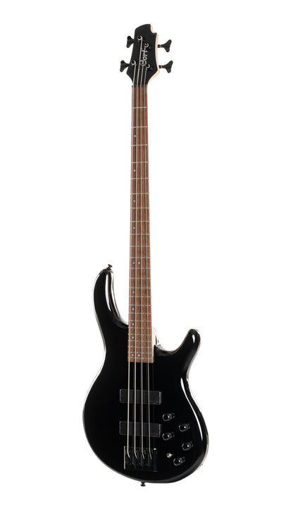 C4 Deluxe, corps peuplier, micros Bartolini MK-1 et préampli Markbass MB-1, noir