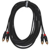 Enova Cable Patch 2X RCA / 2X RCA 1 M