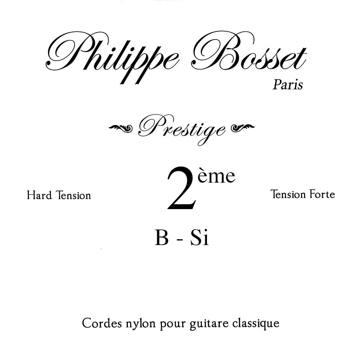 Corde pour classique Prestige Si 2, tension forte