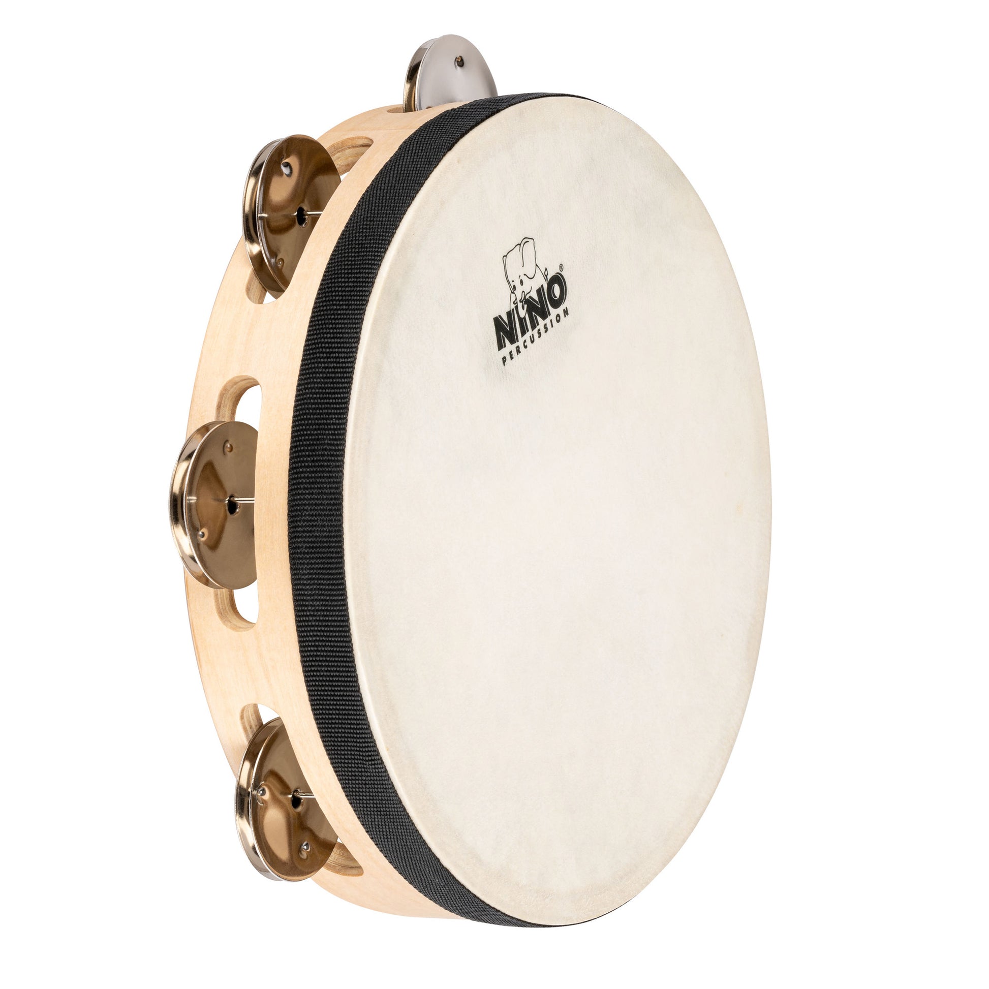 TAMBOURIN NINO BOIS 8"/1 RANG