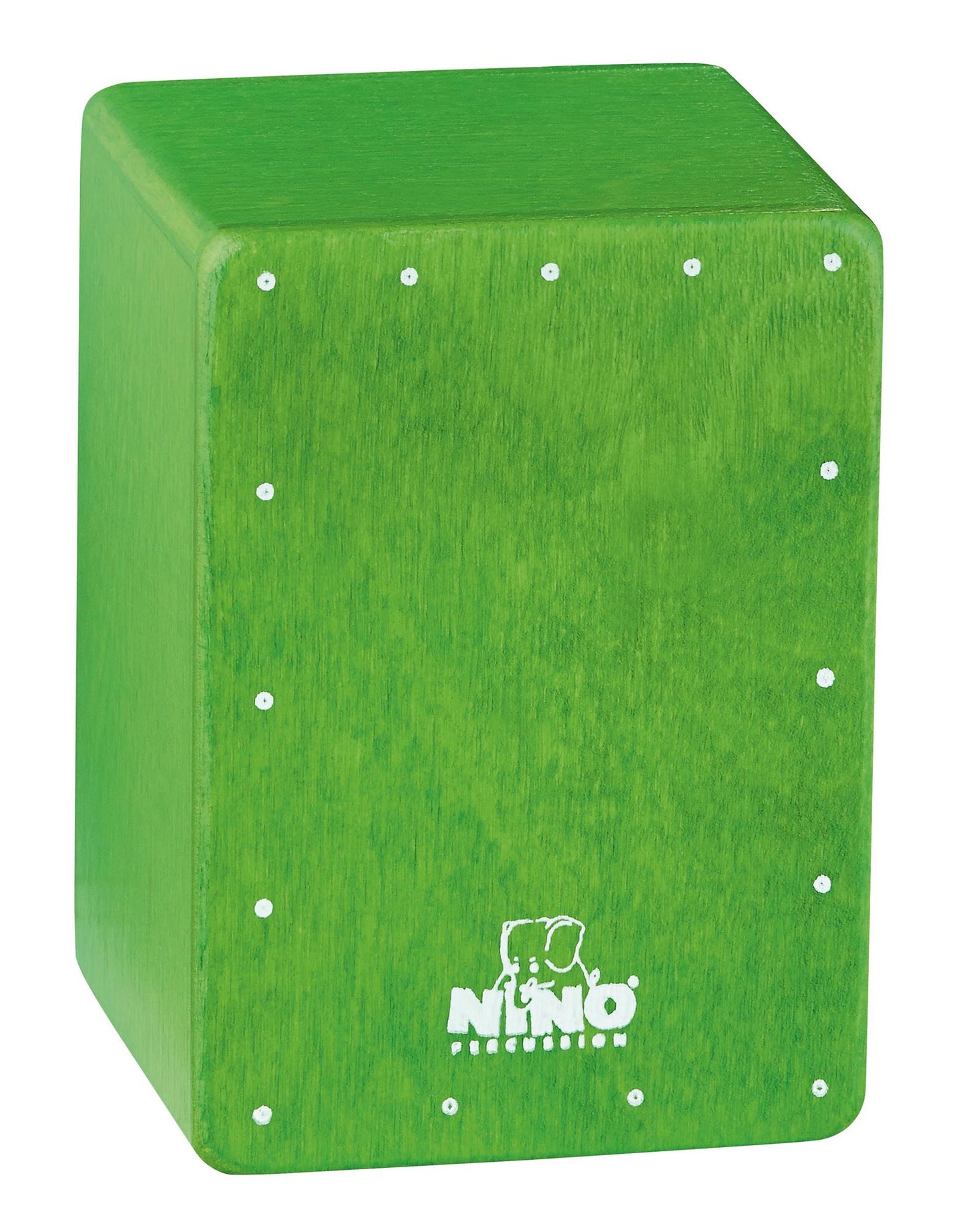 Shaker mini cajon, corps en bouleau, version miniature du cajon NINO, vert