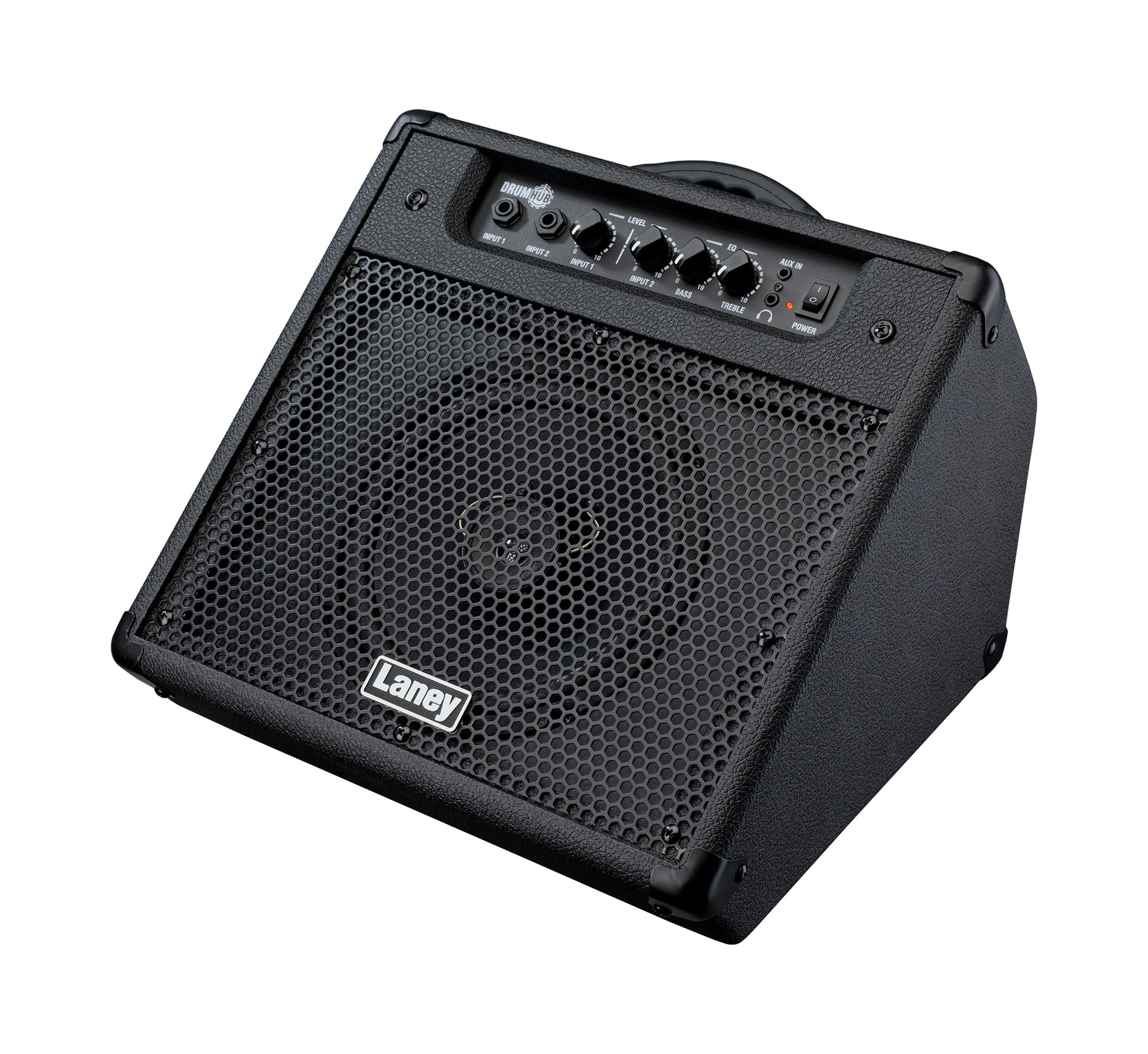 Ampli pour batterie électronique et multipads 40W, HP 8" Custom coaxial + tweeter 2", conception bass reflex, 2 canaux, noir