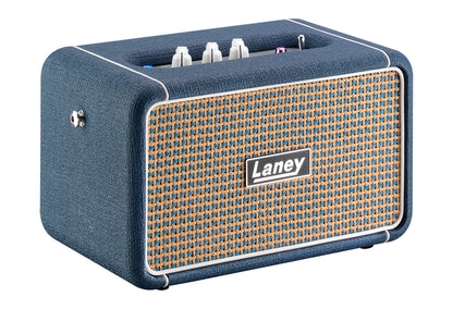 Enceinte amplifiée stéréo SOUND SYSTEM F67, look Lionheart, Bluetooth 4.1, 1 x 4" double bobine, 2 tweeters à dôme 0.8", bleu