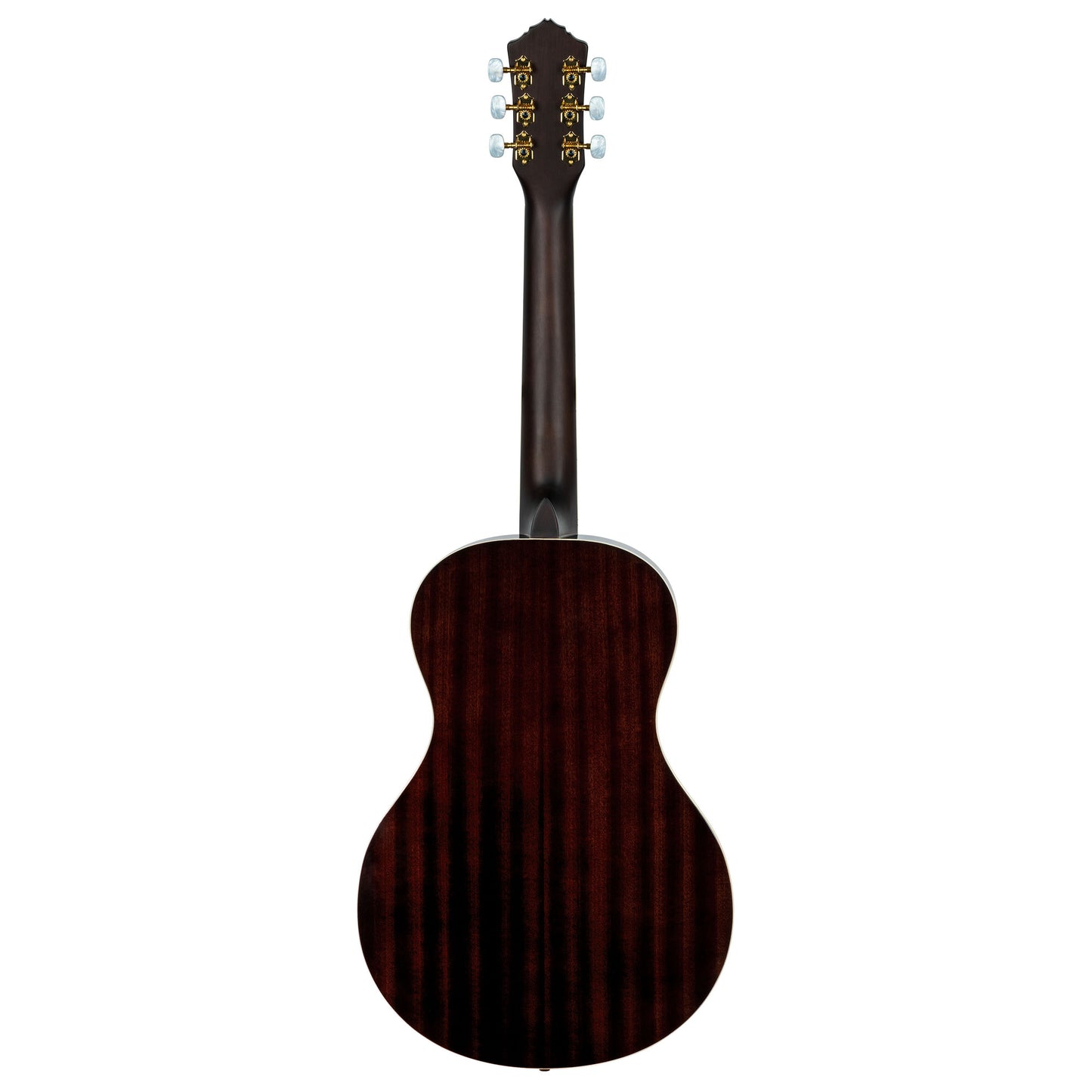 RRA-OCT, forme Parlor, table épicéa, fond & éclisses acajou, sillet 52 mm, housse assortie, bleu brillant