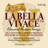 La Bella Jeu Cordes Classique Vivace Médium