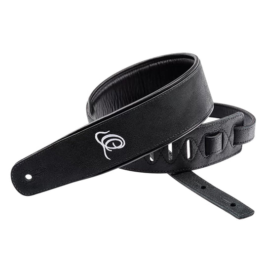 OSAR-1, courroie guitare, série Artist, cuir, largeur 7 cm, longueur 145 cm, black hole