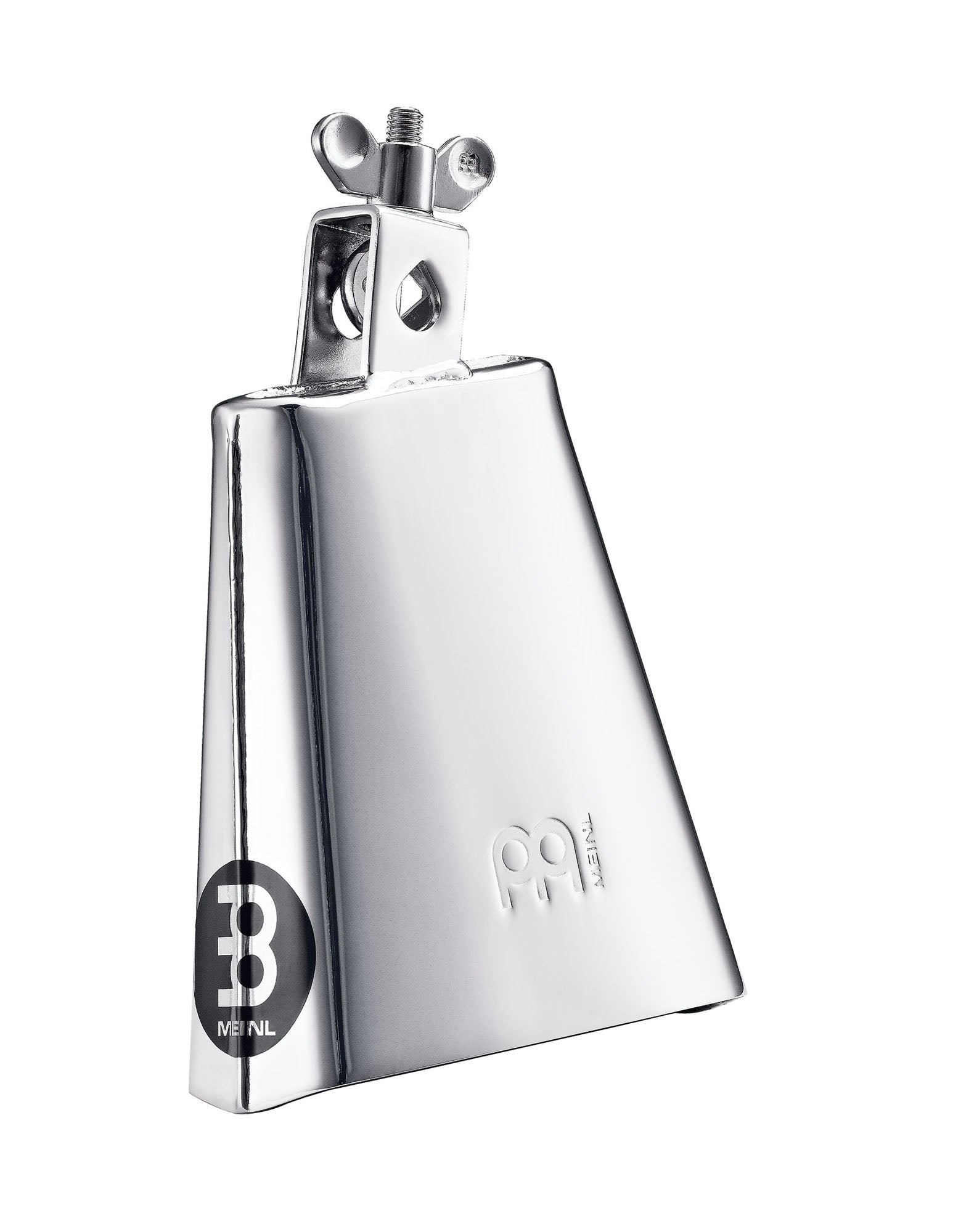 Cloche 5" 1/2, acier, avec attache, finition chrome poli