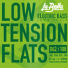 La Bella Jeu Cordes Basse Low Tesion 4 Cordes LTF-4A