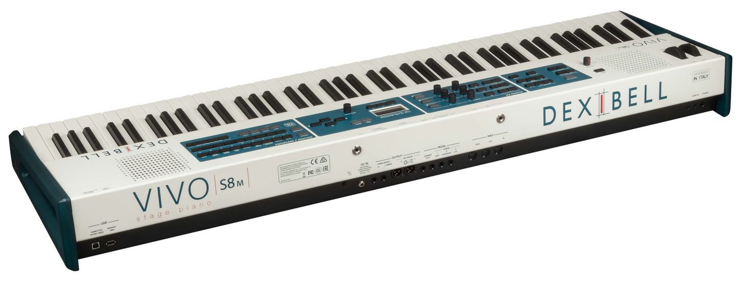 Piano numérique de scène Dexibell Vivo S8 | 88 notes, toucher lourd
