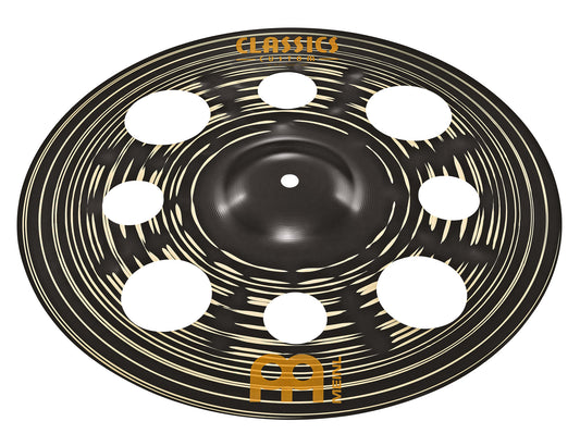Trash crash Meinl Classic Custom 18" Dark, alliage bronze B10, finition dark